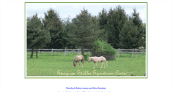 Desktop Screenshot of evergreenstables.us